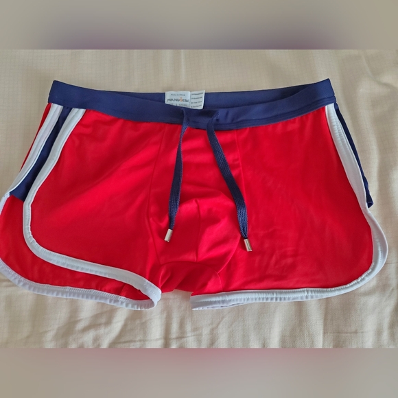 Other - Red and Blue Athletic Swim Shorts